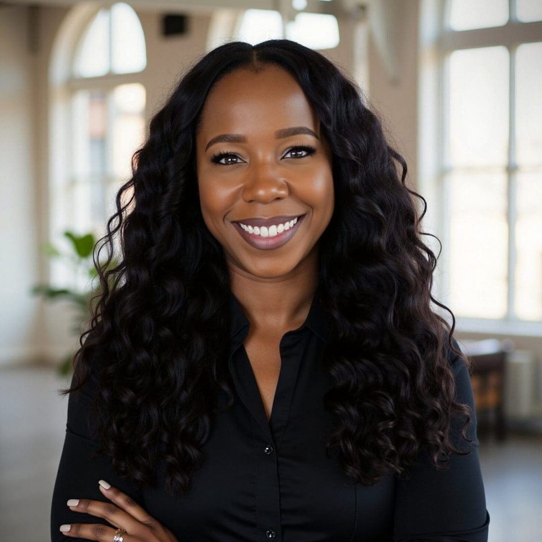 Portrait of Kendra Jenkins Allotey.